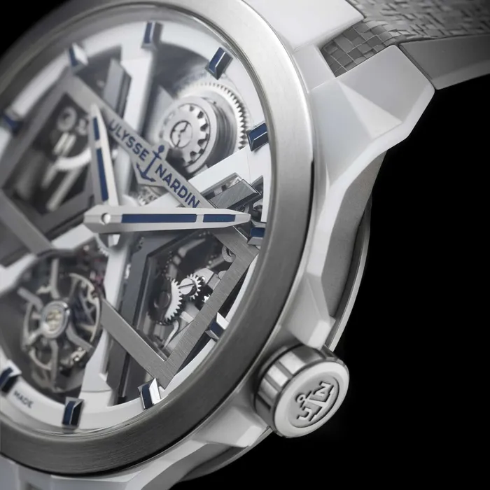 Ulysse Nardin Ulysse Nardin Blast Tourbillon 45mm Titanium and Ceramic Watch Earrings