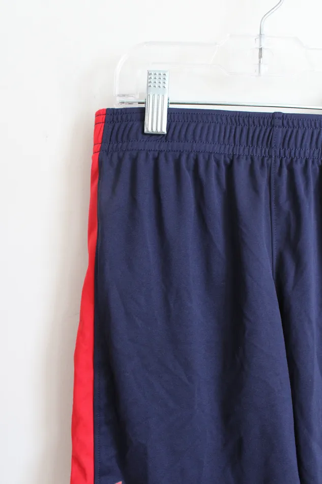 Under Armour Navy Red Athletic Shorts 7 Under Armour Earrings