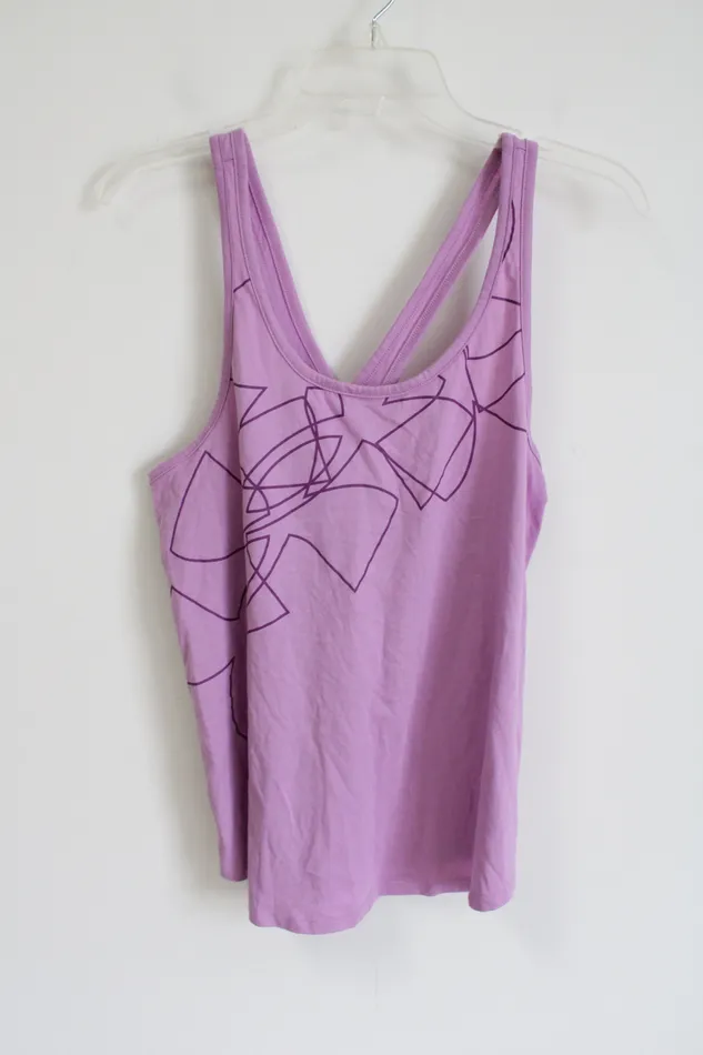 Under Armour Under Armour HeatGear Purple Logo Tank M Earrings