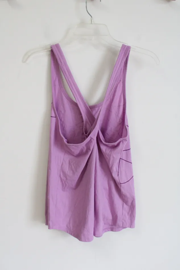 Under Armour Under Armour HeatGear Purple Logo Tank M Earrings