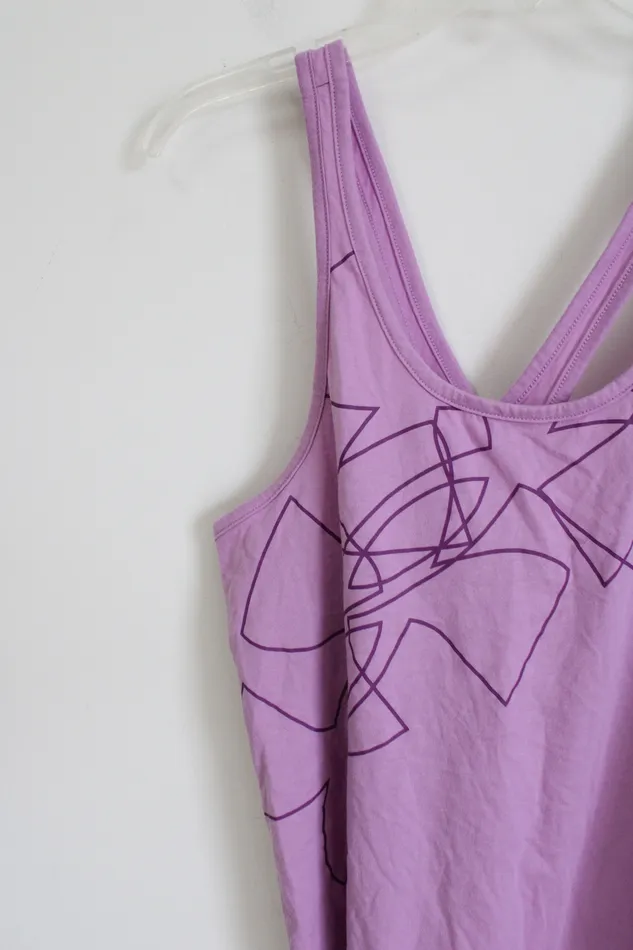 Under Armour Under Armour HeatGear Purple Logo Tank M Earrings