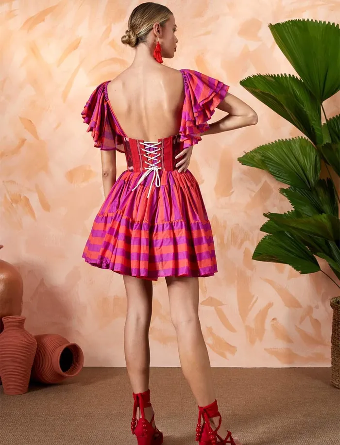 VALE SHORT DRESS Erika Pea Earrings VALE SHORT DRESS Erika Pea Earrings