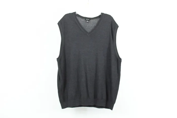Van Heusen Van Heusen Gray Sweater Vest XXL Earrings