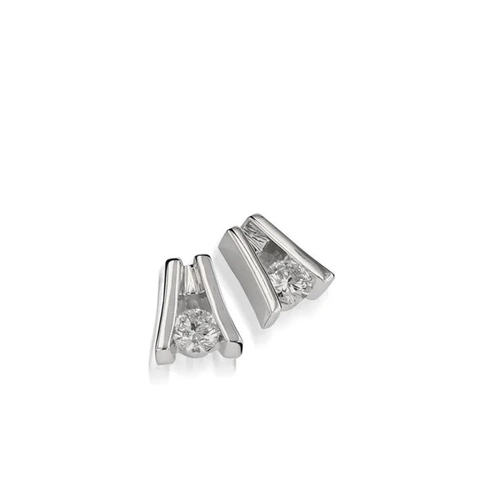 Venture Diamond Solitaire Earring John Atencio Earrings