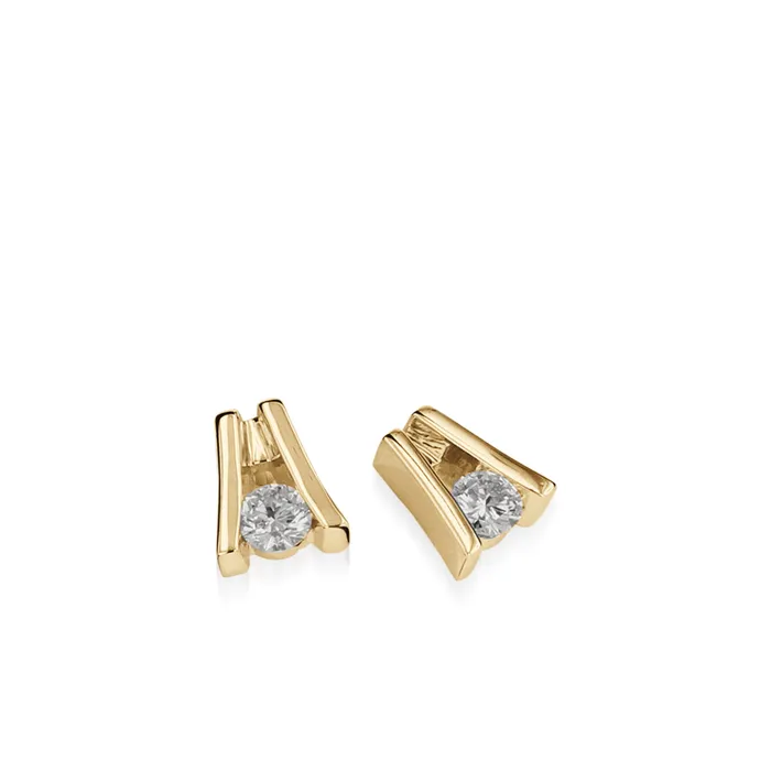 Venture Diamond Solitaire Earring John Atencio Earrings