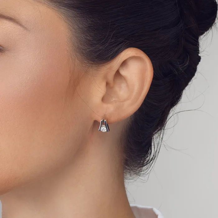 Venture Diamond Solitaire Earring John Atencio Earrings