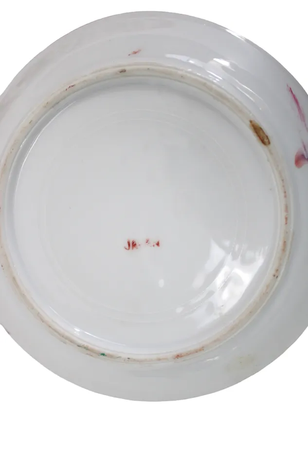 Vintage Geisha Painted Mini Plates Set Of 2 Jubilee Thrift Earrings
