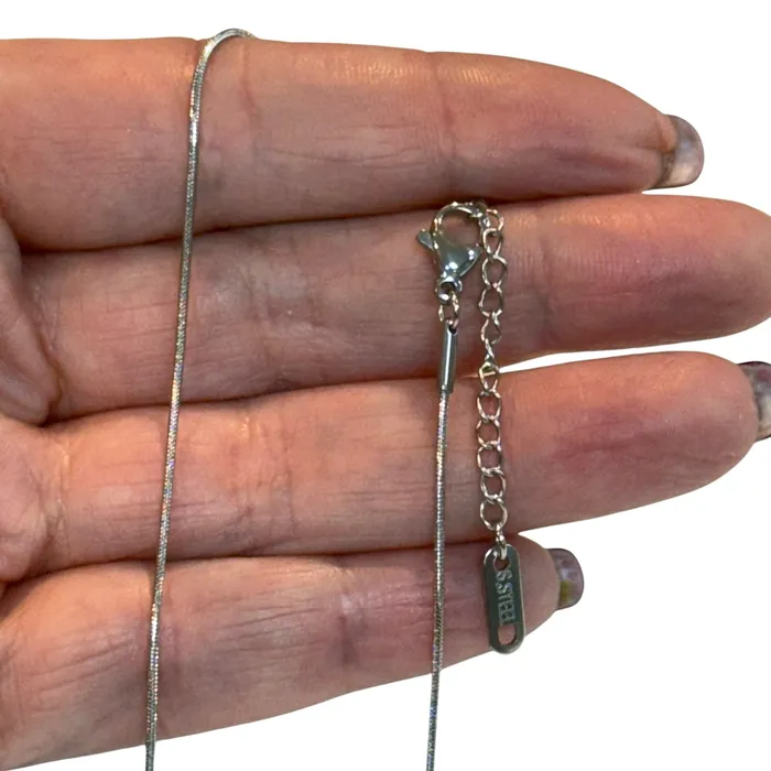 Waterproof Stainless Steel Snake Chain Necklace Ready Snake Chain Necklace Peppy Beads Necklaces Waterproof Stainless Steel Snake Chain Necklace Ready Snake Chain Necklace Peppy Beads Necklaces