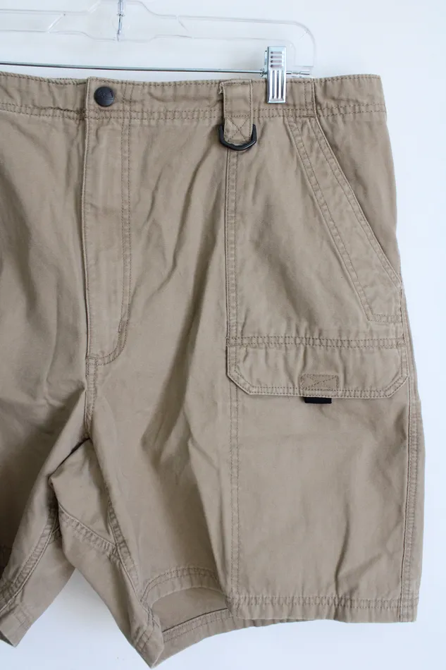 Wrangler Earrings Wrangler Tan Cargo Shorts 42