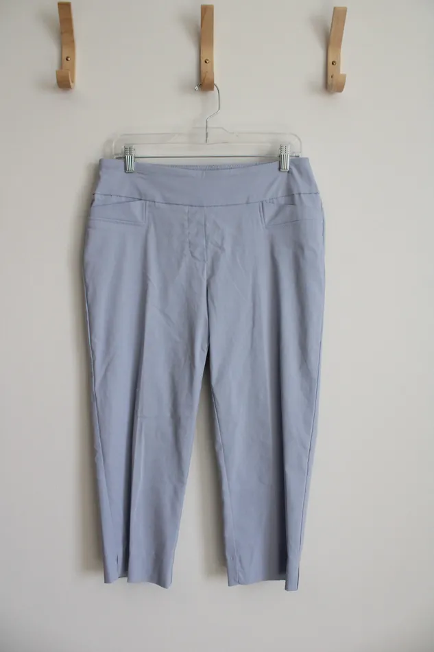 Zac Rachel Zac Rachel Light Blue Capri Pants 12 Necklaces