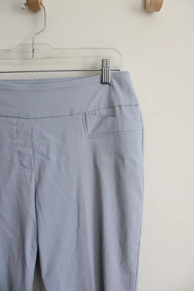 Zac Rachel Zac Rachel Light Blue Capri Pants 12 Necklaces