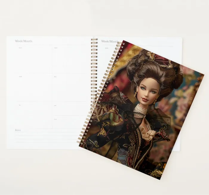 ZAZZLE Earrings Victorian Barbie Planner
