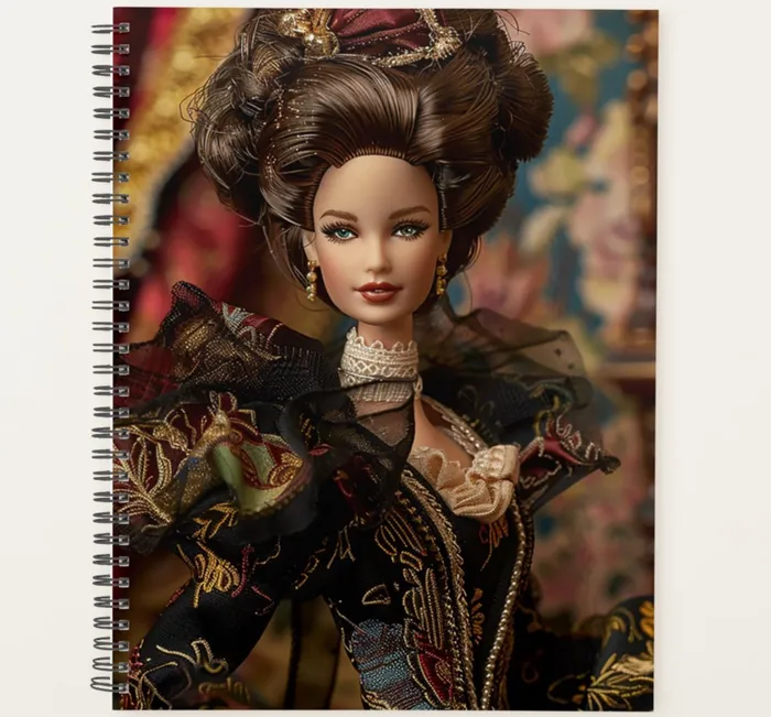 ZAZZLE Earrings Victorian Barbie Planner